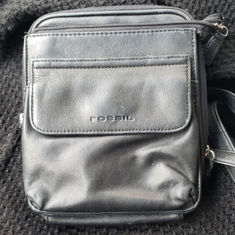 Fossil Leather Crossbody Purse